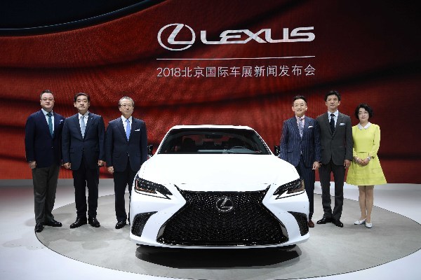 LEXUS雷克薩斯旗下11款車型北京車展悉數(shù)登臺(tái)展示