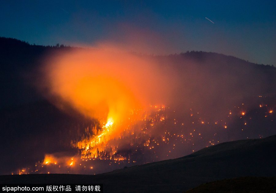 加拿大卑詩省山火蔓延 近7000人被疏散全省進(jìn)入緊急狀態(tài)