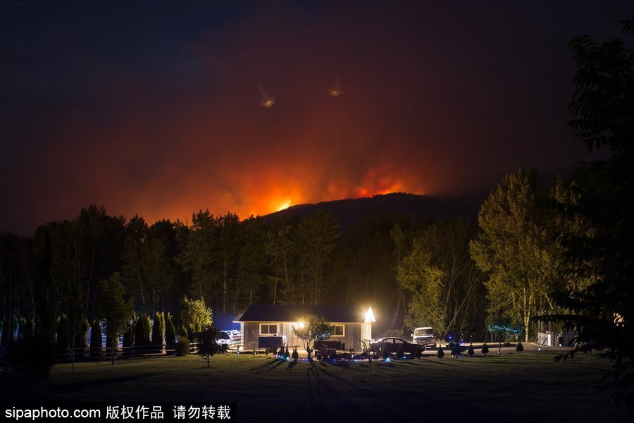 加拿大卑詩(shī)省山火蔓延 近7000人被疏散全省進(jìn)入緊急狀態(tài)