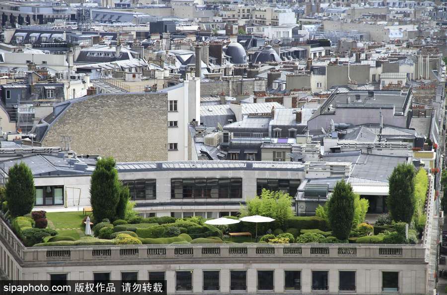 你眼中的巴黎！巴黎上空俯瞰城市圖景