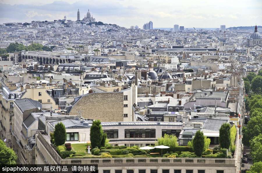 你眼中的巴黎！巴黎上空俯瞰城市圖景