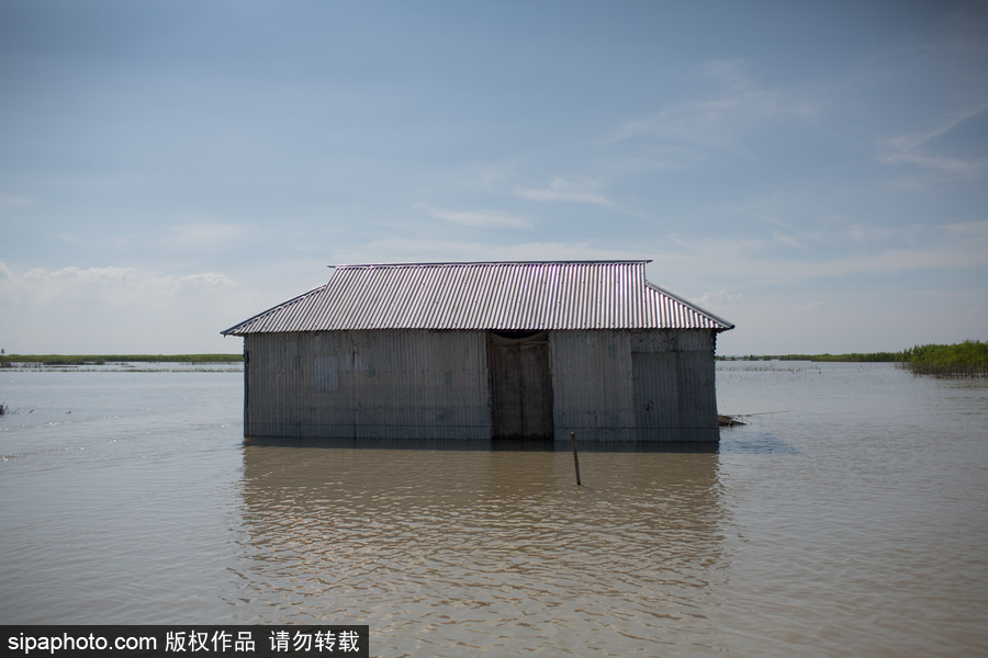 孟加拉國洪水肆虐 探訪當地居民的“水上”生活