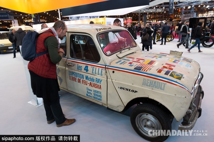 2018巴黎老爺車展開幕 經(jīng)典老車演繹傳奇