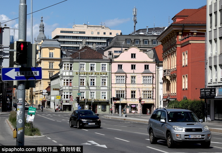 歐洲小城之光——奧地利因斯布魯克城景